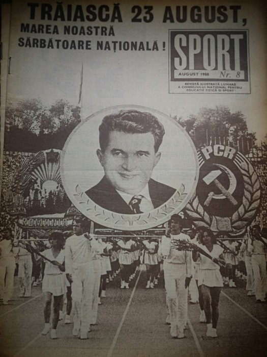 Revista Sport - Nr. 8 - August 1988