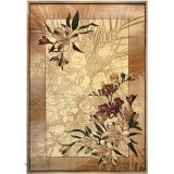 Covor Model Lotos 1563-100, Marime 80 x 150 cm, Crem, Inaltime Fir 8 mm, Antialergic, Polipropilena, Living, Dormitor, Sufragerie, Birou