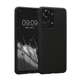 Husa Kwmobile pentru OnePlus Nord 2T, Silicon, Negru, 58764.01, Carcasa