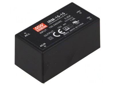 Convertor AC/DC 15W 15VDC foto