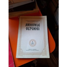 Arhivele Olteniei nr.3 - Academia de Știinte Sociale și Politice a Republicii Socialiste Rom&acirc;nia