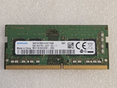 Memorie RAM laptop Samsung 8GB DDR4 2400MHz M471A1K43CB1-CRC foto