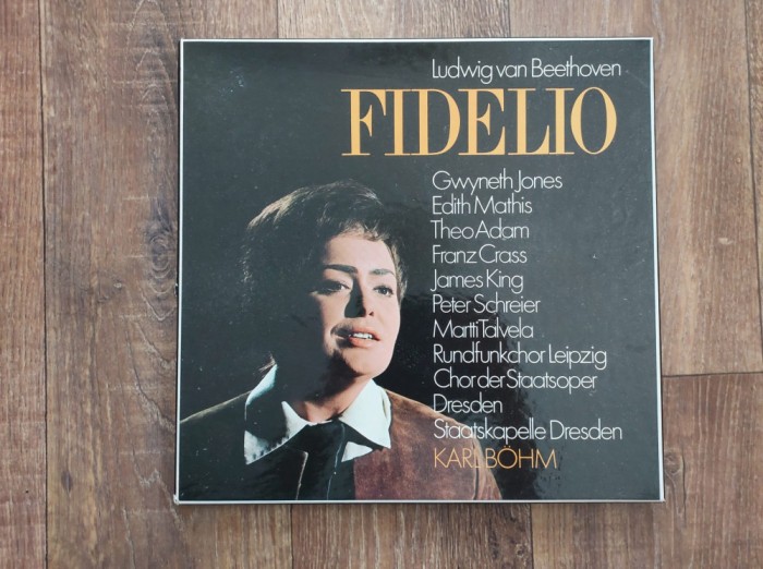 Set box 3 discuri vinil: Beethoven &ndash; Fidelio - Staatskapelle Dresden, Karl B&ouml;hm