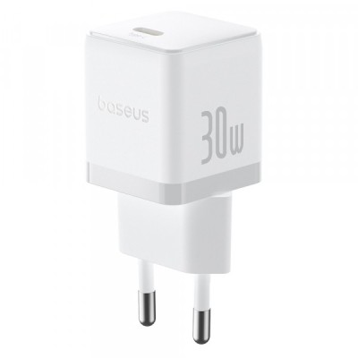 Incarcator Retea Baseus Palm, 30W, 3A, 1 x USB-C, Alb P10111605213-00 foto