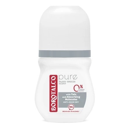 BOROTALCO ROLL-ON PURE 50ML