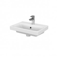 Lavoar slim pentru mobilier, Cersanit, Moduo, 60 x 38 cm, alb