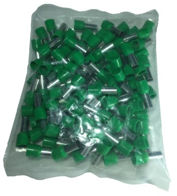Pini tubulari izolati terminali 16mm &amp;sup2; verzi set 100 bucati foto