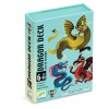 Joc de carti Puterea Dragonului Djeco, 6+ ani, 2 jucatori, strategie si lupta, carton, multicolor