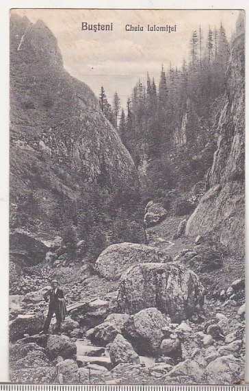 bnk cp Busteni - Cheia Ialomitei - circulata 1924