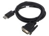 Cablu DisplayPort 2m Negru