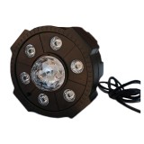 Proiector LED Par Light 4, 6 x LED, glob RGB, stick USB, telecomanda