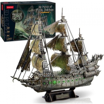 Cubic Fun - Puzzle 3D Led Flying Dutchman 360 piese foto
