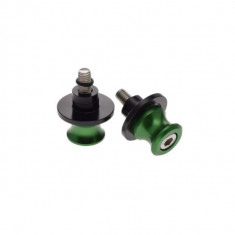 Adaptor pentru bascula moto, stander cu gheare, filet M8x1.25, culoare verde Cod Produs: MX_NEW AW54955