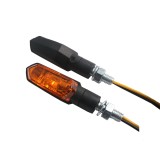 Set semnalizari 12V H6W brat lung prindere M8 culoare negru Cod Produs: MX_NEW 7050082MA