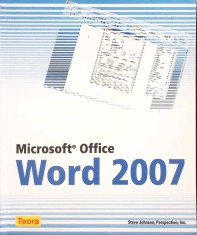 MICROSOFT OFFICE WORD 2007-STEVE JOHNSON-267967