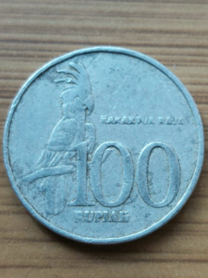Moneda Indonezia 100 Rupiah 2003 foto