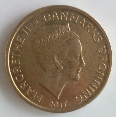 Moneda Danemarca - 20 Kroner 2017 - An mai rar foto
