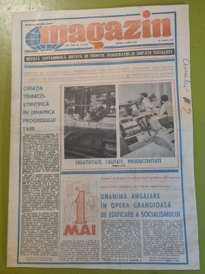 ziarul magazin 8 aprilie 1988 foto