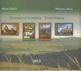 ROMANIA 2013 LP 1971 a DESCOPERITI ROMANIA - TRANSILVANIA ALBUM FILATELIC