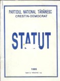 Statutul partidului national taranesc crestin-democrat