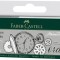 Pitt Artist Pen Soft Brush Set 4 Buc Alb si Negru Faber-Castell