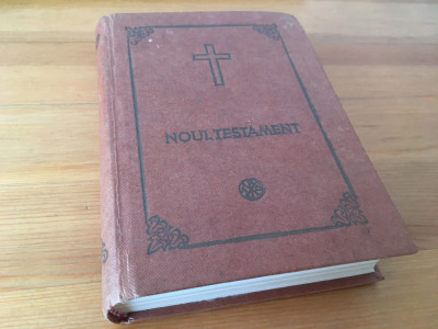 NOUL TESTAMENT CU PSALMII 1982 PATRIARHUL IUSTIN/ COLABORATOR BARTOLOMEU ANANIA foto