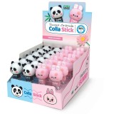 Lipici solid Sweet Animals, 9 gr, 2 modele (24 buc/display)