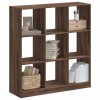 VidaXL Bibliotecă, stejar maro, 102x32x108 cm, lemn prelucrat 3307843