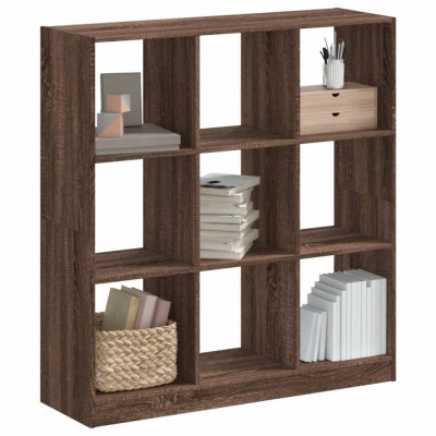 vidaXL Bibliotecă, stejar maro, 102x32x108 cm, lemn prelucrat 3307843 foto