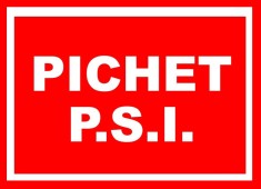 Placuta pentru pichet psi foto
