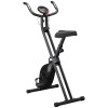 HOMCOM Bicicletă Fitness Profesională cu Rezistență și &Icirc;nălțime Reglabilă, din Oțel și PP, 41x86x112 cm, Neagră | Aosom Romania