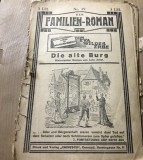 DER FAMILIEN ROMAN , , Die alte Burg, edt Eminescu, Cernauti Pret 3 lei, Nr 29
