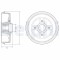 DELPHI BFR624 Tambur frana