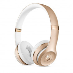 Casca de Telefon Apple Beats Solo3 Wireless On-Ear Headphones Gold foto