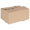 Cutie Pliabila Carton Maro 30x21.5x14 cm vidaXL - Depozitare Organizare Casa Birou - Set 50 Bucati