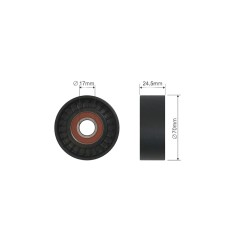 Rola intinzator 70mm