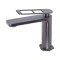 Baterie Lavoar Monocomanda Cartus Ceramic Alama Sanitara Gri Satin Racorduri si Kit Fixare Incluse 9707N ModernLight Concept