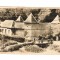 CP Bazna - Baile in aer liber, RPR, circulata 1955, cu pliuri