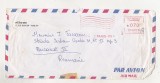 bnk fil Franta - plic circulat spre Romania 1965 - francatura mecanica