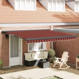 Cumpara ieftin Cortina Retractabilă Manual portocaliu și maro 400 &times; 300 cm