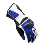 Cumpara ieftin Manusi racing barbati pentru scuter - motocicleta Unik Racing model R-4 carbon culoare: albastru &ndash; marime: XXL (11)