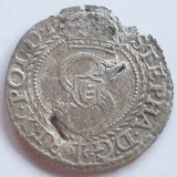 Polonia 1 solidus 1584 argint Ștefan Bathory