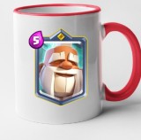 Cana maner rosu personalizata Clash Royale - Monk, INOVATIX&reg;. 330ml
