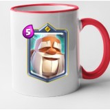 Cana maner rosu personalizata Clash Royale - Monk, INOVATIX&reg;. 330ml