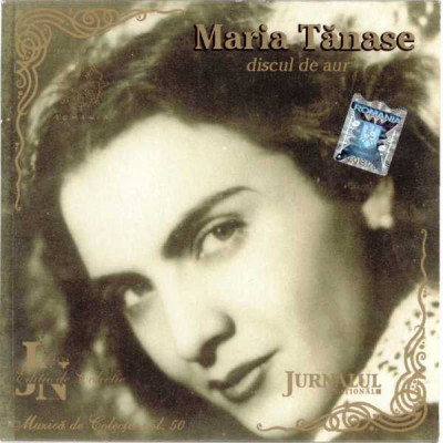 CD Maria Tănase - Discul De Aur, original foto