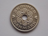 2 KRONER 2000 DANEMARCA (&hearts; + mint marks), Europa