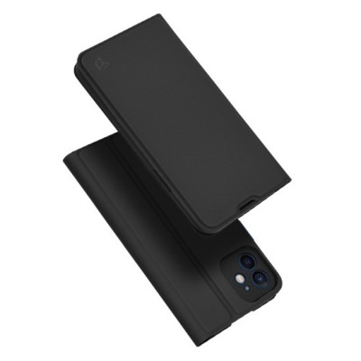 Husa pentru iPhone 12 - Techsuit Magskin Book - Black foto