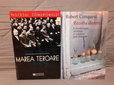 MAREA TEROARE/RECOLTA DURERII-ROBERT CONQUEST (2 VOL) foto