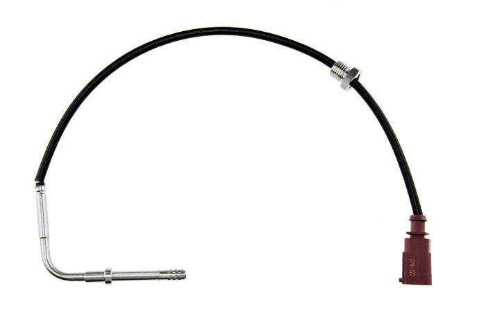 Senzor temperatura filtru particule Skoda Fabia 1.2tdi 2010-, Roomster 1.2tdi 2010-, Vw Polo 1.2tdi 2010-, in fata la filtru de particule diesel, NTY