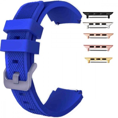 Curea silicon, compatibila Apple Watch 10, 46mm, Blue foto